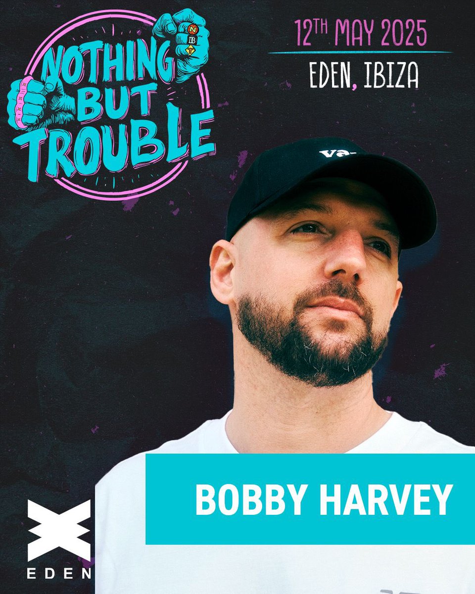 iambobbyharvey's tweet photo. Super excited to announce my debut Ibiza show at the iconic  @eden_ibiza supporting Daire 

It’s been my dream to DJ on the Island and have been going there since I was a kid so it’s a special place to me. 

I’ll be playing on Monday 12th May, so if you’re in Ibiza come down. https://t.co/GNgN8iIVNd
