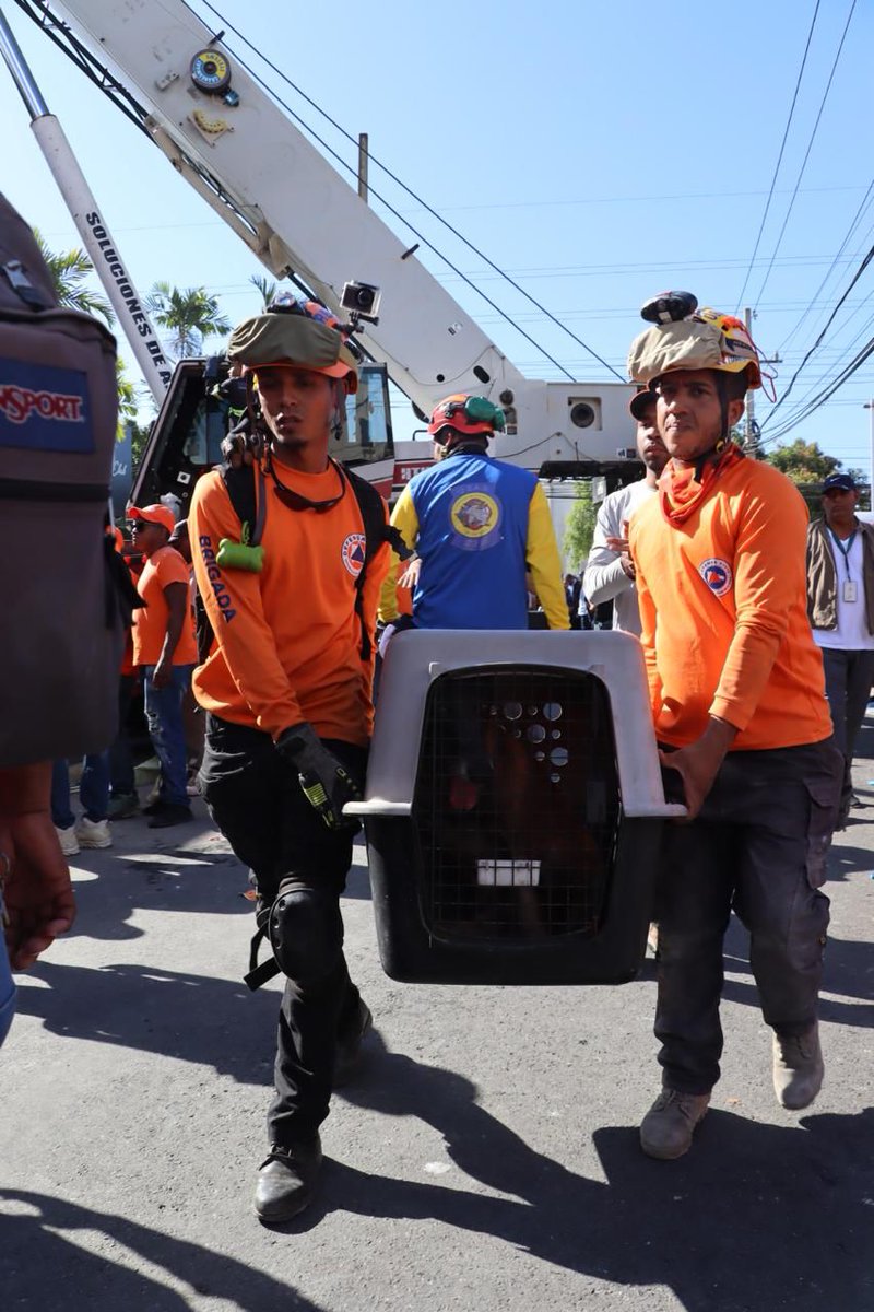 DefensaCivilRD's tweet photo. #DCInforma Acciones heroicas de técnicos y voluntarios Defensa Civil fueron clave en rescate de personas Jet Set  https://t.co/Db6ze7dHA3 https://t.co/xyljyY1ZsI