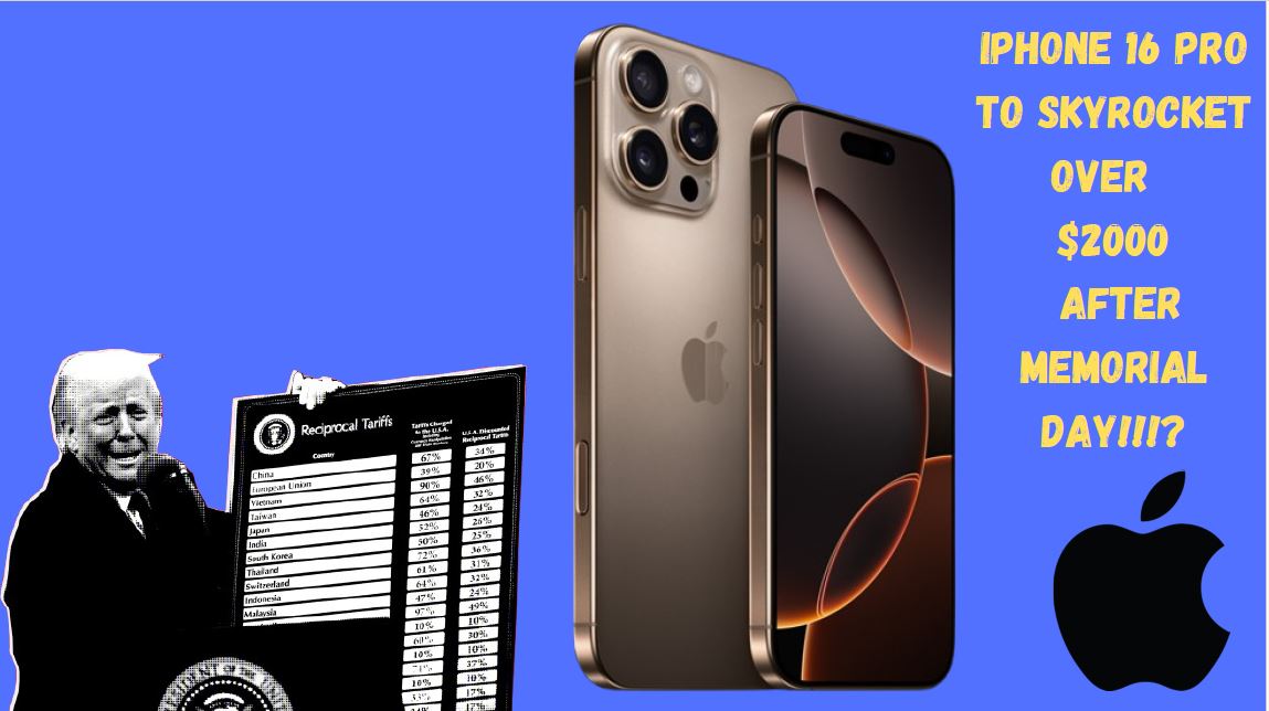 #trumptariffs #iphone16promax #iphone16price #china #import #tariffs #price #india #vietnam #factory #export #supplychain #supplier #manufacturing

Trump's 54% Tariff will cause the IPhone 16 Pro Max to skyrocket to over $2,000

youtu.be/1nUIZBIYraY