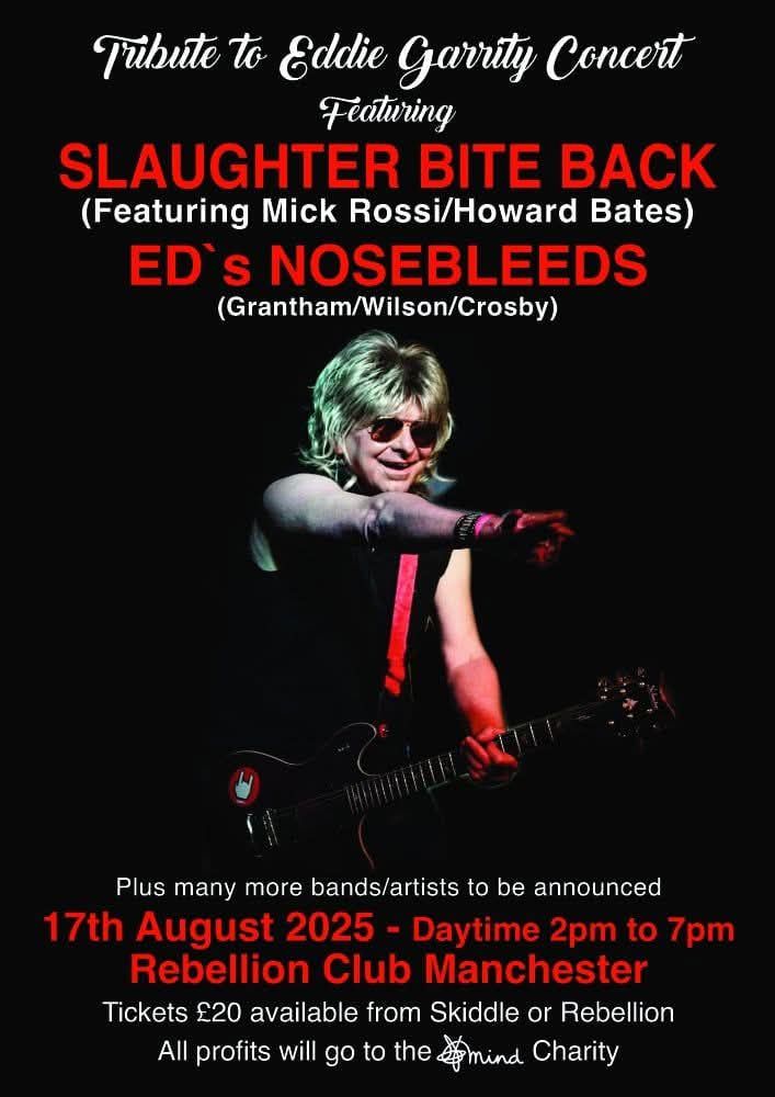kick_doors's tweet photo. 'a true star...strong and soaring, all conquering like a Mancunian Jayne county'
Eddie Garrity/Edweena Banger/Ed Banger tribute concert-All profits go to @MindCharity
Tix link in comments👇 #slaughterandthedogs #slaughterbiteback #edbanger #eddiegarrity #punkrock #manchesterpunk https://t.co/2T01ROV5oI
