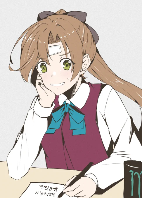 +15mくらい#艦これ版深夜の真剣お絵描き60分一本勝負 #艦これ版真剣お絵描き60分一本勝負_20250411#秋雲 