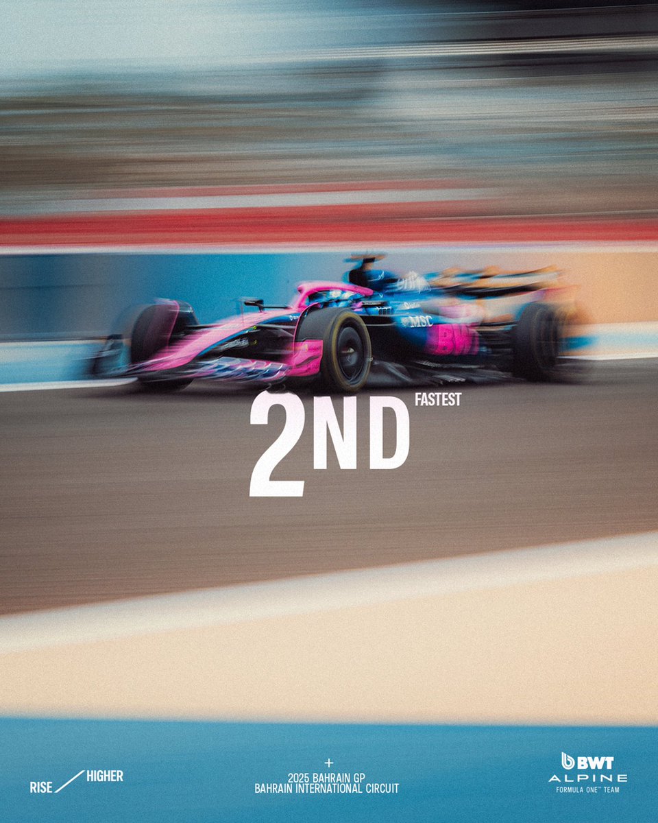 Starting practice off strong 👏

Nice job, <a href="/PierreGASLY/">PIERRE GASLY 🇫🇷</a>