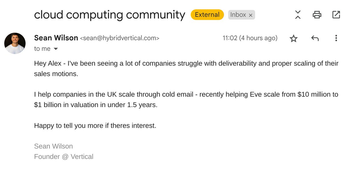 We've been seeing more and more cold emails getting through Google's spam filter.. so we took matters into our own hands with <a href="/openfaas/">OpenFaaS</a> and <a href="/OpenAI/">OpenAI</a> 

Link in next message..