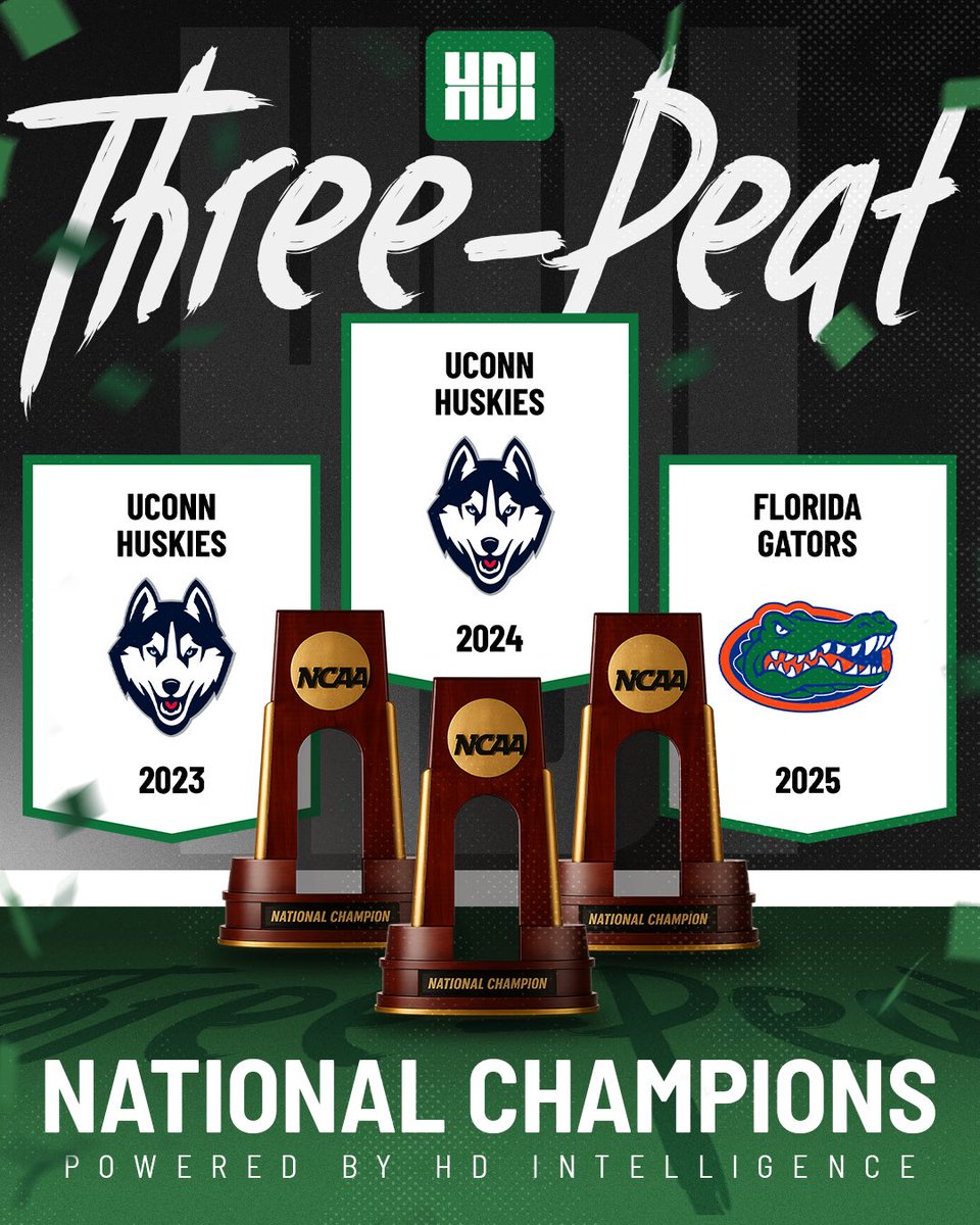 Colton Houston (@colton_houston) on Twitter photo 2024-25 marks the 3rd straight season that an <a href="/HDIntelligence/">HD Intelligence</a> client has won the menโs national championship. ๐
Itโs easy to talk a big game, but the proof is in the pudding! #WinMoreGames #ThreePeat 2024-25 marks the 3rd straight season that an <a href="/HDIntelligence/">HD Intelligence</a> client has won the menโs national championship. ๐
Itโs easy to talk a big game, but the proof is in the pudding! #WinMoreGames #ThreePeat