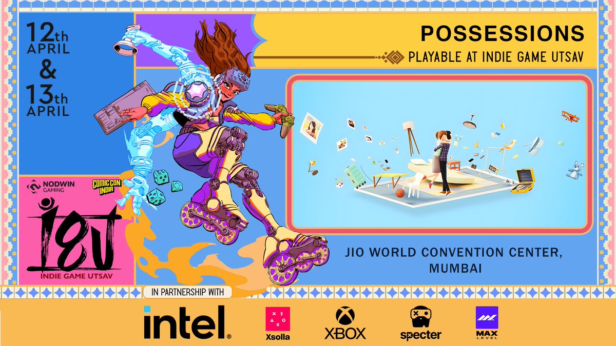 The first ten visitors to our booth will receive a complimentary pack of UNCLE CHIPS as a token of our appreciation for your support.

<a href="/ComicConIndia/">Comic Con India</a> x <a href="/indiegameutsav/">indiegameutsav</a> / #gamedev #ComicCon
