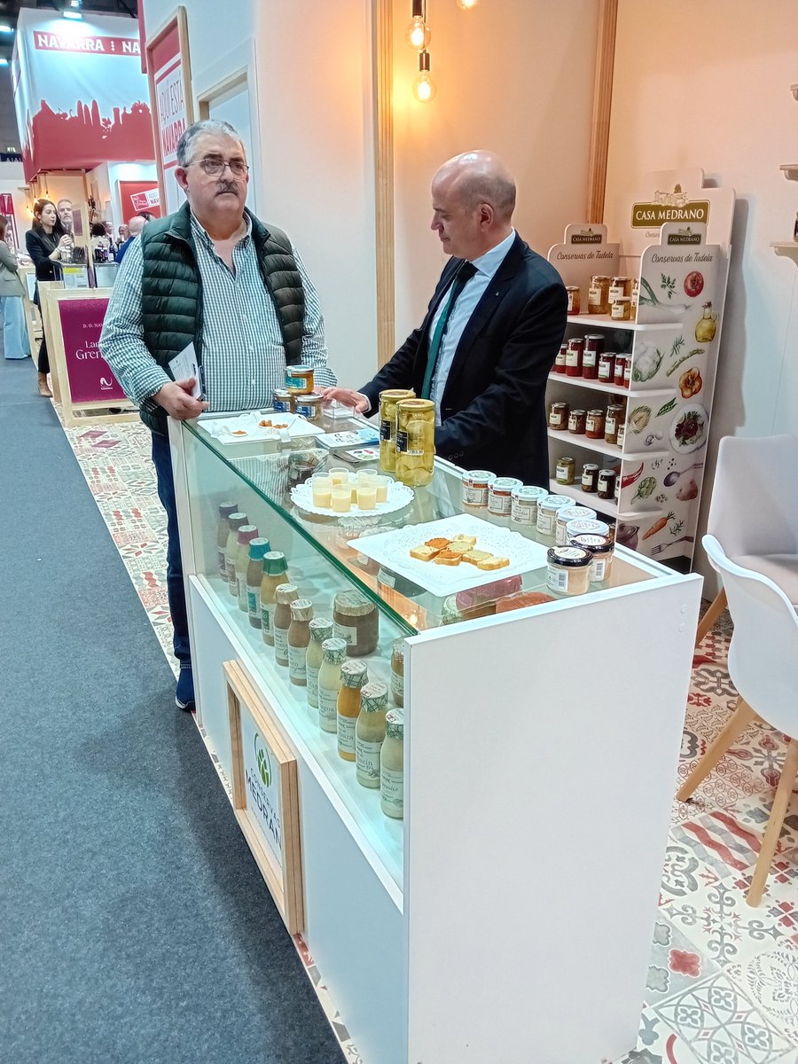 ¡Gracias a todas las personas que nos habéis visitado en el 38º Salón Gourmets! 
Nos vemos el próximo año para seguir llevando lo mejor de Navarra al mundo. 🌍  
#SalónGourmets #SG25 #CalidadNavarra #NafarKalitatea #AquíEstáNavarra #HemenDagoNafarroa #ReynoGourmet