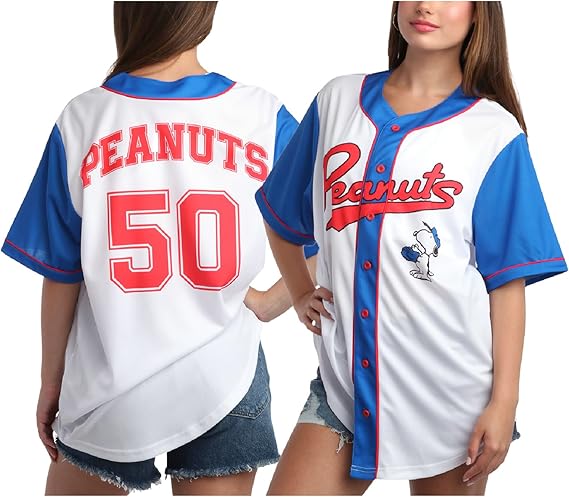 dorrisdecor68's tweet photo. ⚾️ Peanuts Baseball Jersey
Retro vibes + Snoopy coolness = PERFECT combo!
Rock the field or the streets with #TeamPeanuts 💙❤️
👉 https://t.co/fw0WwIzmba
#Peanuts #SnoopyStyle #BaseballLook #AmazonFashion #RetroVibes https://t.co/bUmJHF3ZMS