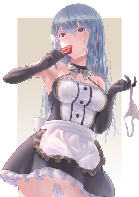 再掲,ハッピーバースデー～
"刺激が欲しいの?"
#アンジェリカ・グラズノワ生誕祭 #アリスギアお絵かき #アリスギア 