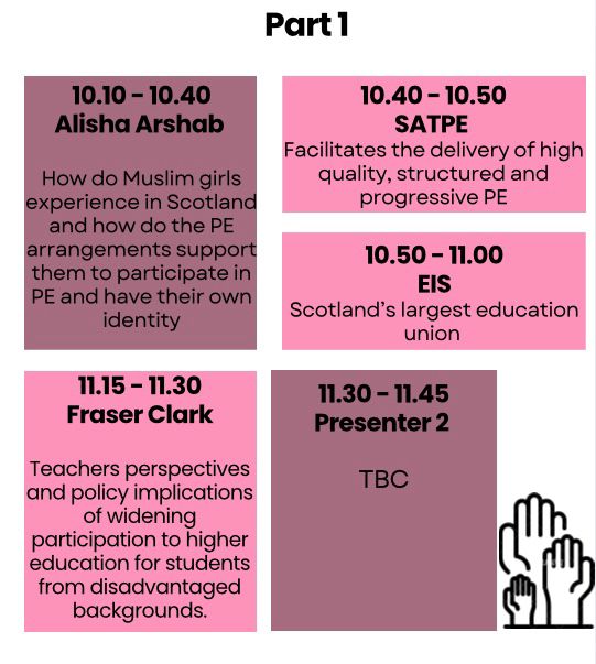 PE Yr 4 Conference tweet media