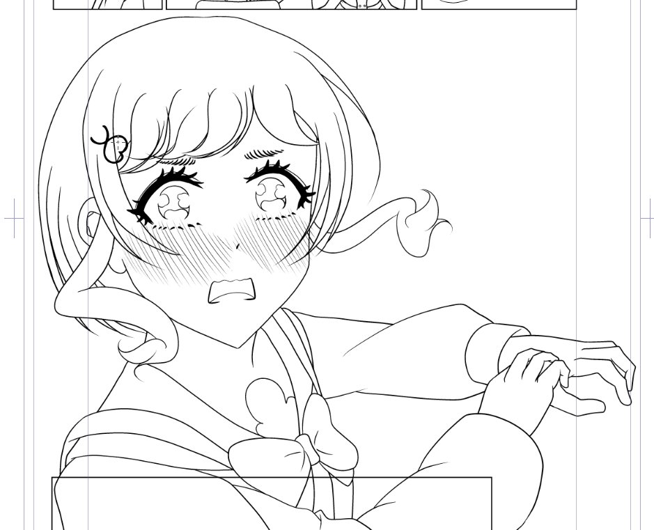 赤面いろはがかわいく描けたので見てください 