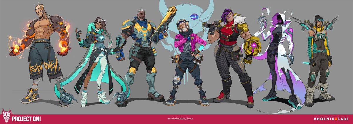 Hichamhabchi's tweet image. A bit late for the #PortfolioDay 👨🎨😅
I'm an AD/Concept Artist, Character Designer for Games, animation & comics.
Portfolio here hichamhabchi.com