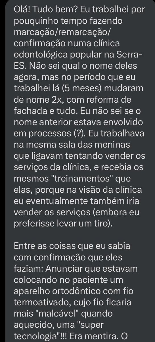 lanatomia's tweet photo. >> não era dentista, trabalhou no Call e mesmo assim enxergava os absurdos https://t.co/yUUpl1xRuQ