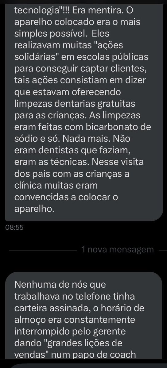 lanatomia's tweet photo. >> não era dentista, trabalhou no Call e mesmo assim enxergava os absurdos https://t.co/yUUpl1xRuQ