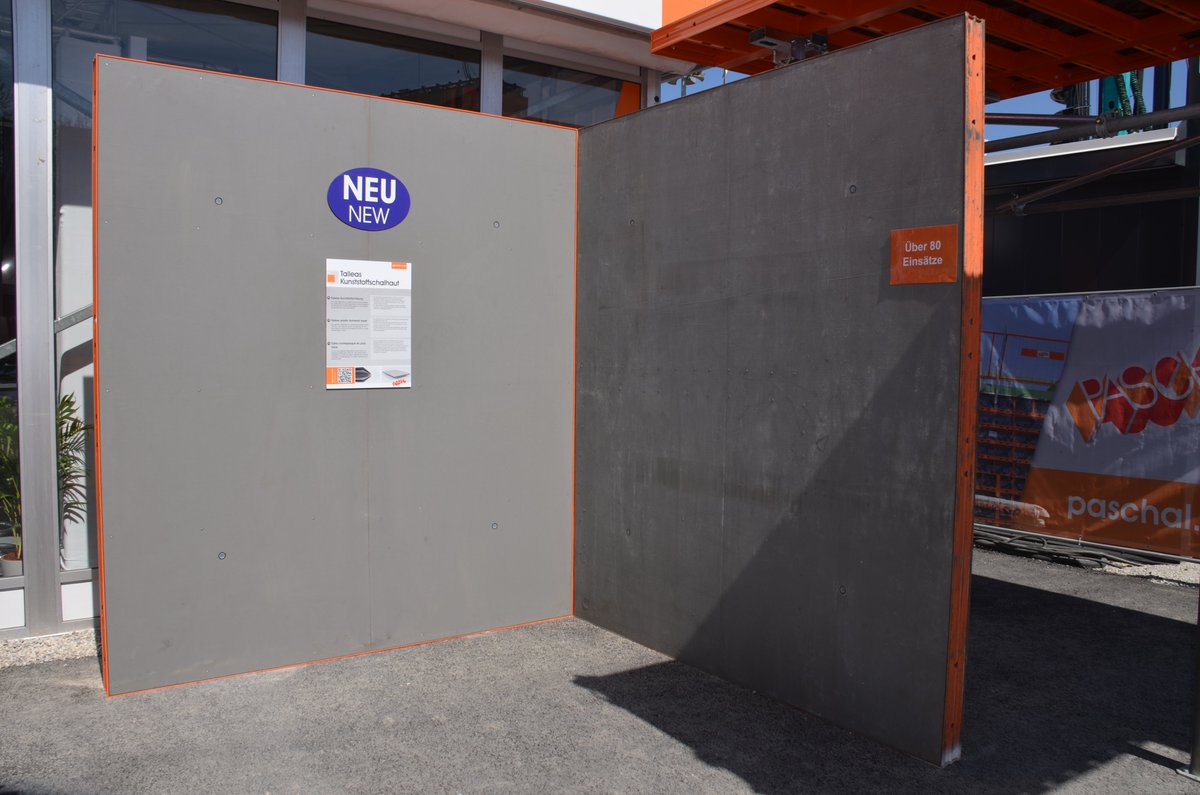 paschalformwork's tweet photo. ♻️ Smart & sustainable: Meet TALLEAS, PASCHAL’s new plastic formwork skin – made from 100% recycled materials!
Durable. Low maintenance. Fully recyclable.
See it live at #bauma2025!
📍 FN618/2 | 📅 April 7–13
#paschal #formwork #sustainability https://t.co/j40lTukflS