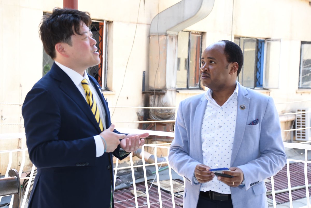 PeterMutinda25's tweet image. Honored to join Dr. Ezekiel Mutua hosting JCI President Keisuke Shimoyamada &amp;amp; delegation (inc. Olatunji Oyeyemi &amp;amp; Sandra Penzi). 
Recognizing MCSK's great work with youth empowerment, we discussed JCI &amp;amp; AAMECC partnering to empower young creatives globally. #JCI #AAMECC #MCSK