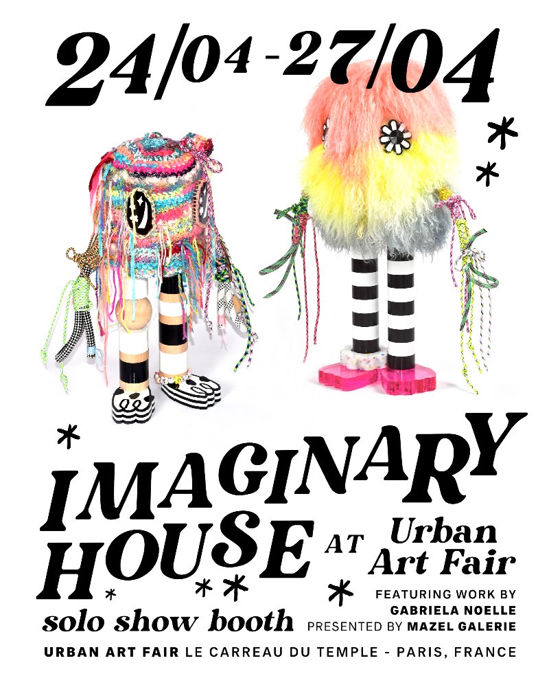 Spotlight on Gabriela Noelle at Urban Art Fair Paris - April 24-27 - mailchi.mp/8b0f5262a399/c…