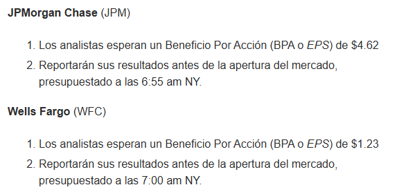 sherpas2b's tweet photo. Entrega de resultados trimestrales más relevantes que se esperan el día de hoy 📊 https://t.co/PgecJ1pUx8