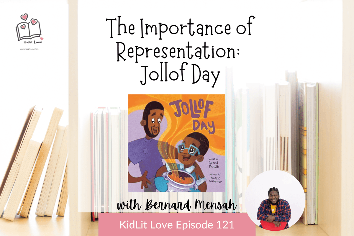 On this episode of the KidLit Love podcast, I’m talking with Bernard Mensah about his newest picture books: Esi the Brave and Jollof Day. Come listen!