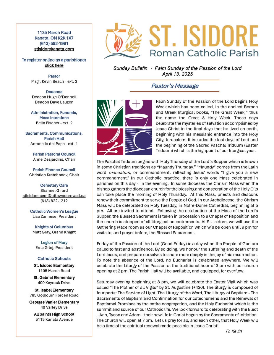 Saint Isidore Parish tweet media