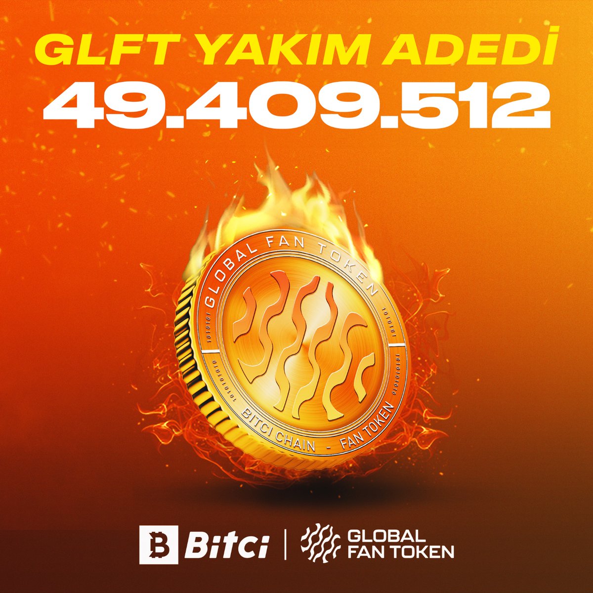 Bitci_FanToken's tweet image. KRIPTO, GLFT ve ALBEDO Tokenların Ekim, Kasım, Aralık, Ocak , Şubat Mart Yakımları Tamamlandı! 🔥🔥

Toplam Yakılan Tutarlar: 

🔥 $KRIPTO: 7.234.907
🔥 $GLFT: 49.409.512
🔥 $ALBEDO: 171.188.940

#Bitci #KriptoKoin #GlobalFanToken #Albedo
