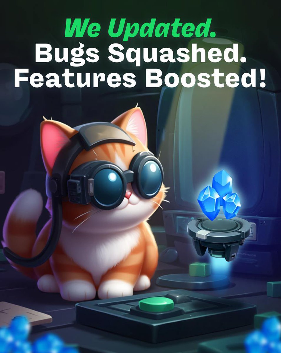 Catmoonity's tweet photo. NEW UPDATE HAS LANDED! 

We’ve just dropped a fresh patch to make your Catmoonity experience ✨smoother than ever✨!

🛠️ Daily Rewards now work better — grab multiple in a day!
💎 Friends screen got smarter (and less buggy!)
🛠️ Leaderboard fixed — no more glitchy names or shards.
💎 Shop got new icons & smoother buying flow.
🛠️ Audio bugs crushed + better sound balance.
💎 Better animation optimization.
🛠️ Overall app performance boosted!

This update? Just a warm-up. The next drop will blow your mind 😼

🔗 https://t.co/RMuawmqKZt

#Catmoonity #Game #MiniApp #Telegram #TMA #GameDev