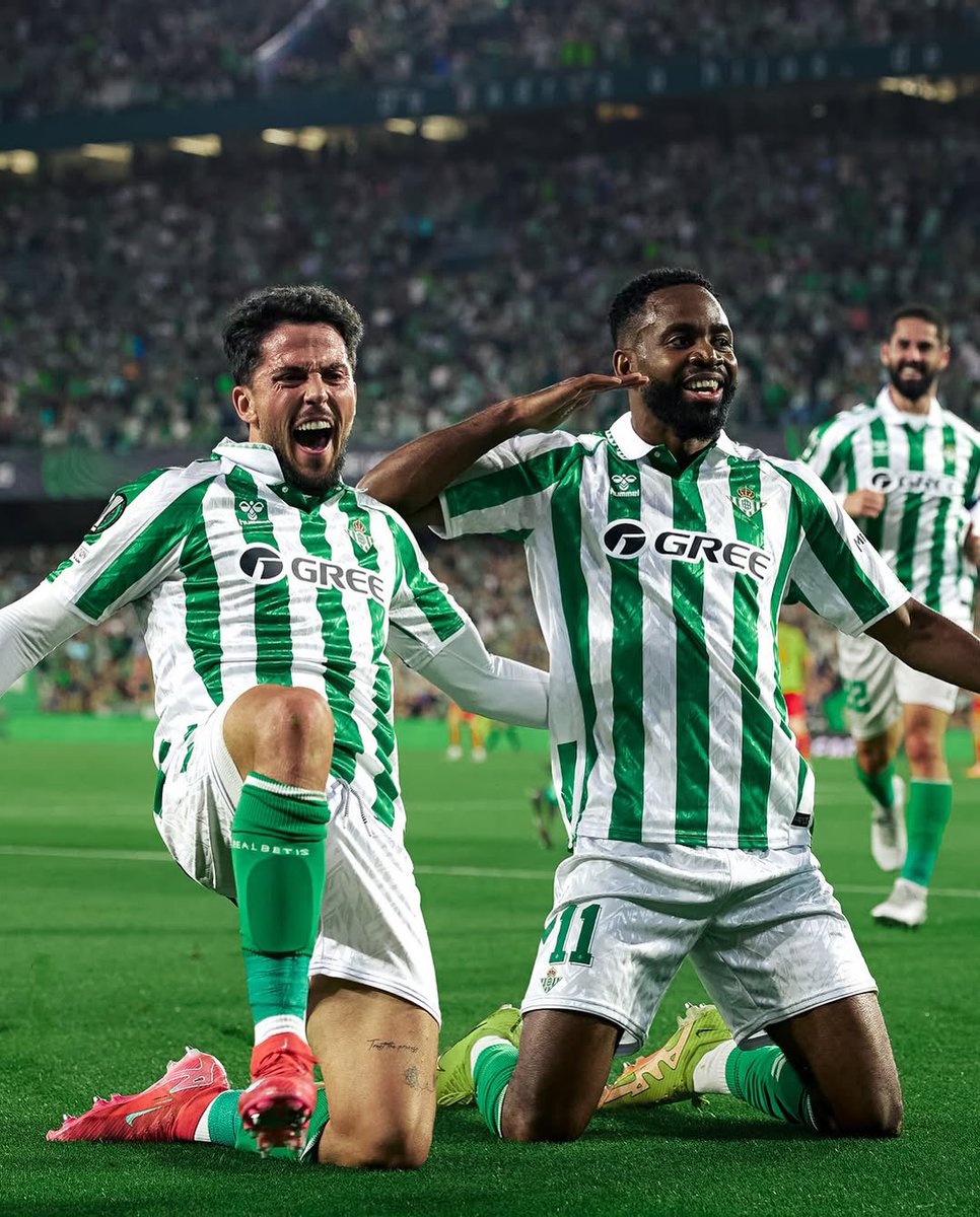 Just the kind of Thursday we love 💚
#RealBetis #ConferenceLeague #UECL