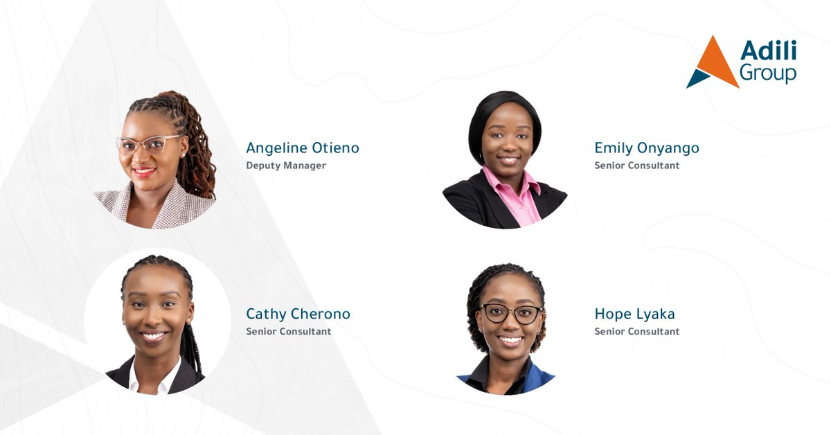 AdiliGroup's tweet photo. At Adili, our people are the cornerstone of our success and we are dedicated to their growth and development. We are pleased to announce the recent promotions of our team, join us in congratulating them! We wish them all the best in their new roles. https://t.co/xZfCNc8HQY
