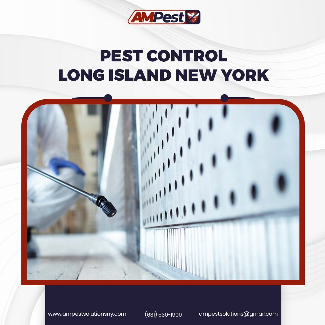 AMpestsolutions's tweet image. Got pests? Not for long! 🦟 Long Island trusts AM Pest Solutions to handle everything from bed bugs to rodents with safe and effective pest control services.

bit.ly/4iiXmBu 

#PestControl #LongIsland #PestFreeHome #ExpertPestControl #SafeLiving