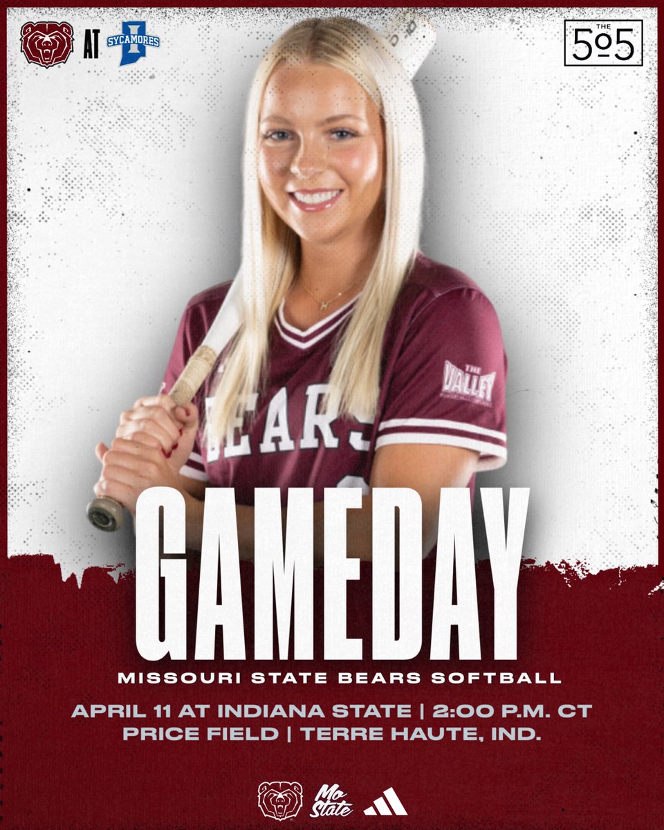 Gameday in the Hoosier State 🐻

🆚 at Indiana State | 2:00 p.m. CT
📍 Price Field | Terre Haute, Ind.
📊 tinyurl.com/mr2vm52t

#GoBears | #Team57