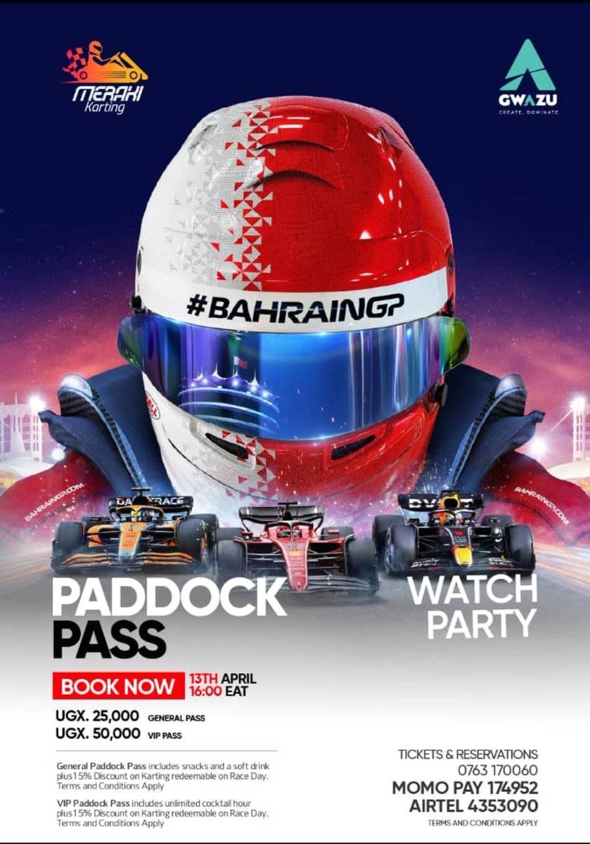 GwazuAgency's tweet image. Ponzi it&apos;s Paddock not Padlock pass this weekend @MerakiKarting Grand Prix weekend booked with your beautiful Co-host @riannebateeze

#CreateDominate 
#Gwazu