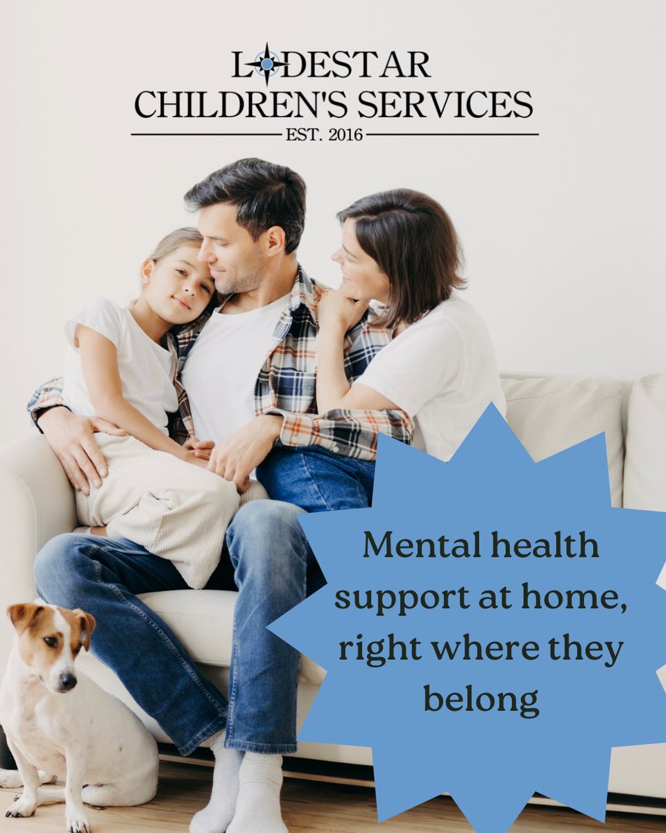 LodestarCS's tweet photo. No kid should be at risk of out-of-home placement due to their mental health needs. That's why our team at Lodestar is dedicated to  giving kids the mental health care they need to stay at home right from their very own homes.
To learn more, visit https://t.co/qswNMkzvXK today! https://t.co/d3l7Hss4OW