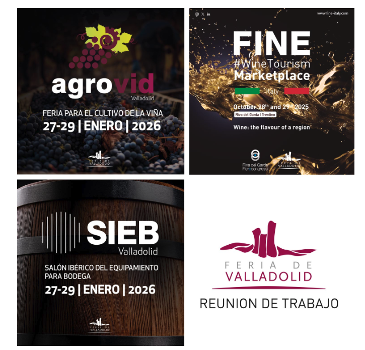 🍷 Hablemos de viñedo, bodegas y enoturismo en Cigales

📅 Martes 29 de abril 
🕦 11:30 h
📍 CRDO Cigales (Valladolid)

➡️ Con Raúl Escudero (CRDO Cigales) y Alberto Alonso 

ℹ️ Inscríbete aquí: ow.ly/Bn9P50VySn7