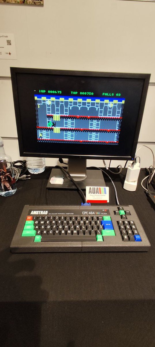ZX_ESPectrum's tweet image. Mañana se celebra Retropolis 2025 y estaremos presentes en el evento para saludar a los q tengáis a bien visitarnos y para enseñar en directo el emulador, el nuevo sistema d carga desde audio real y el Amstrad Mini d Archer. Os esperamos! 🥳
#Retropolis #Valencia #ESPectrum
