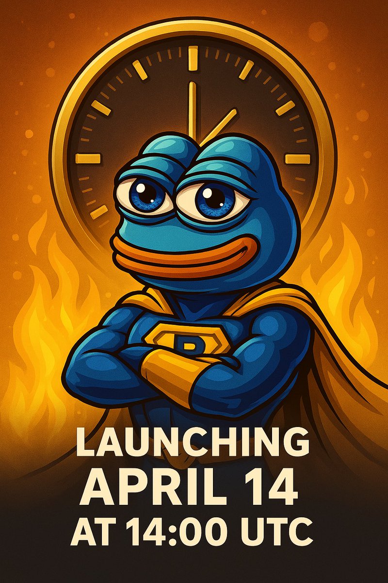 BrettPepeCoin's tweet photo. THE COUNTDOWN IS OVER
$BRTPP officially launches April 14 at 14:00 UTC
On the Binance Smart Chain (BSC) — and it’s already making noise.

🚀 What to expect:
✅ Meme power
✅ Locked supply
✅ Viral energy

🔥 200M tokens burned
🔐 600M tokens locked
📈 Staking live

Contract (BSC):
0x9119F8B9e84a017bA9666BfDF2e6AC66Df1dFc65

This isn’t just a launch…
It’s a movement.

🐸💙📦🔥🧠

#BrettPepe #BRTPP #TokenLaunch #CryptoMeme #BSCGem
#DeFi #Web3 #CryptoCommunity #ToTheMoon #Next100x