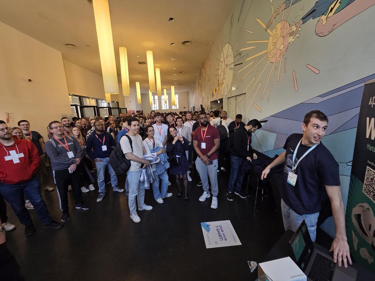 Appvestor (@appvestor_aps) on Twitter photo Thanks to everyone who visited our booth during
<a href="/AndroidMakersFR/">Android Makers by droidcon 2025</a>
in #Paris. It's been a great conference meeting many talented devs. The winner of the Meta Quest 3 was just 16 bricks away from the correct number! We canโt wait for our next #Droidcon event in New York! #AMxDC25 Thanks to everyone who visited our booth during
<a href="/AndroidMakersFR/">Android Makers by droidcon 2025</a>
in #Paris. It's been a great conference meeting many talented devs. The winner of the Meta Quest 3 was just 16 bricks away from the correct number! We canโt wait for our next #Droidcon event in New York! #AMxDC25