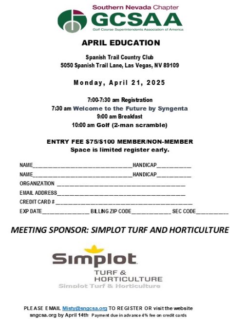 RSVP today to Misty@sngcsa.org