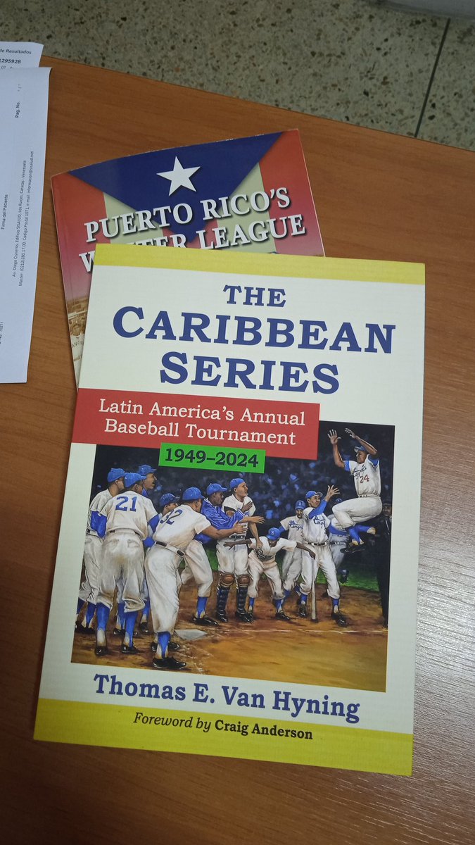 battisDATA (@battisdata1) on Twitter photo Nueva adquisición esperada para mi biblioteca de béisbol. The Caribbean Series 1949-2024 de Thomas Van Hyning <a href="/VanHyning/">Thomas Edward Van Hyning</a>
Solo con una ojeada, vale más de lo esperado
Libros así son los que valen la pena tener
#SeriesdelCaribe #beisbol #beisboldeinvierno
<a href="/MuseodeBeisbol/">Salón de la Fama y Museo de Béisbol de Venezuela</a> Nueva adquisición esperada para mi biblioteca de béisbol. The Caribbean Series 1949-2024 de Thomas Van Hyning <a href="/VanHyning/">Thomas Edward Van Hyning</a>
Solo con una ojeada, vale más de lo esperado
Libros así son los que valen la pena tener
#SeriesdelCaribe #beisbol #beisboldeinvierno
<a href="/MuseodeBeisbol/">Salón de la Fama y Museo de Béisbol de Venezuela</a>