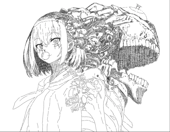 描き描き 