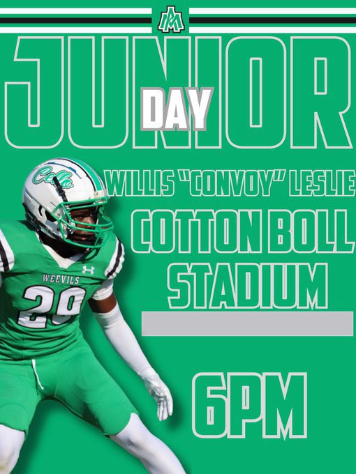 AntwoneMiller12 (@antwonemiller8) on Twitter photo Really thankful for the amazing invite.
@Coach_George71 <a href="/CoachMike2Will/">Coach Mike Will</a> <a href="/PBZebrasFB/">Zebra Stripes</a> <a href="/WeevilFootball/">UAM Football</a> <a href="/JtheNupe/">J.Anderson</a> Really thankful for the amazing invite.
@Coach_George71 <a href="/CoachMike2Will/">Coach Mike Will</a> <a href="/PBZebrasFB/">Zebra Stripes</a> <a href="/WeevilFootball/">UAM Football</a> <a href="/JtheNupe/">J.Anderson</a>