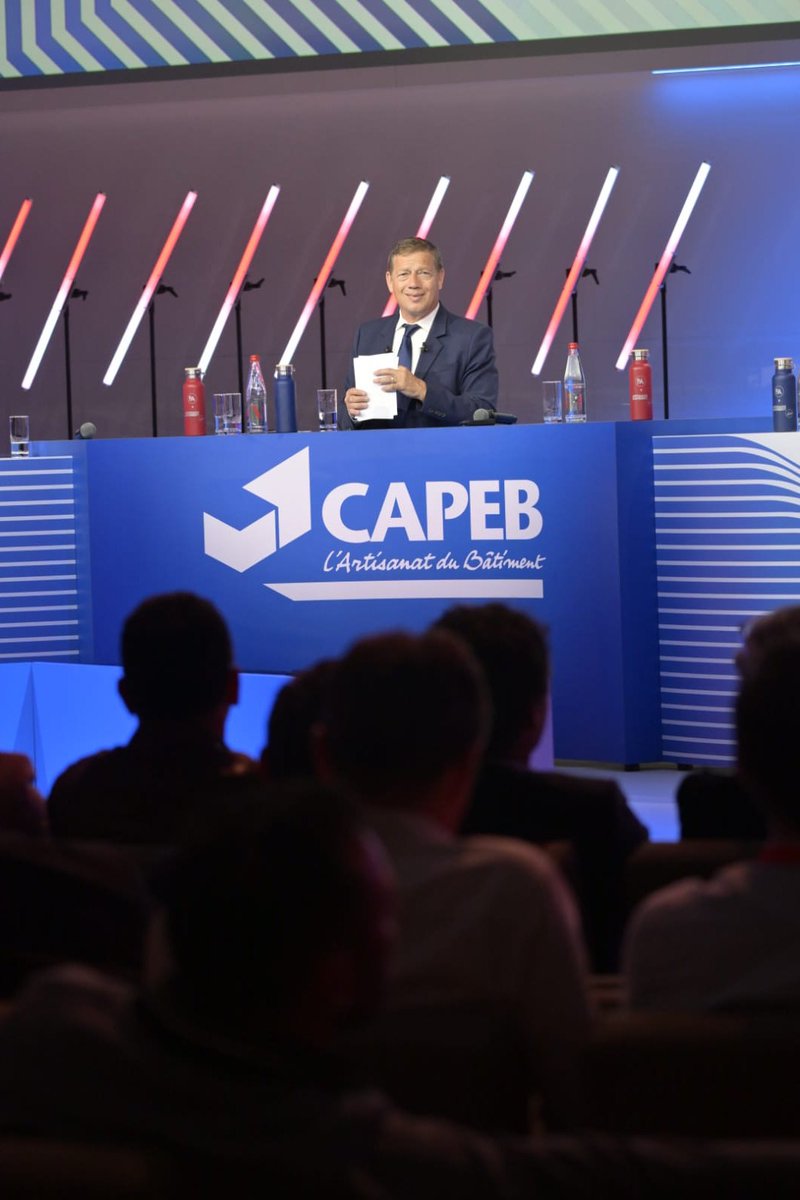 🔴 #CongrèsCAPEB 2025 | 

« L’absence de ministre aujourd’hui nous montre que nous ne sommes pas jugés prioritaires. Comment ne pas y avoir du mépris? 
Nous avons pourtant vu toute la matinée que le modèle de l'entreprise artisanale du bâtiment est un sujet essentiel pour