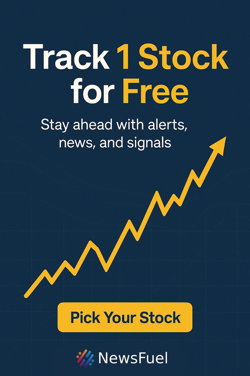 sbilliou's tweet photo. 🚨 Want to track one stock like a pro — for free?

NewsFuel scans 4M+ global articles (in 55 languages!) and sends you only the updates that matter — summarized, signal-only.

🎯 Pick 1 stock, get the insights. 
🔗 Try it free: https://t.co/npnuE7eo5r

#stocks #investing #trading https://t.co/WxobHhtKLO