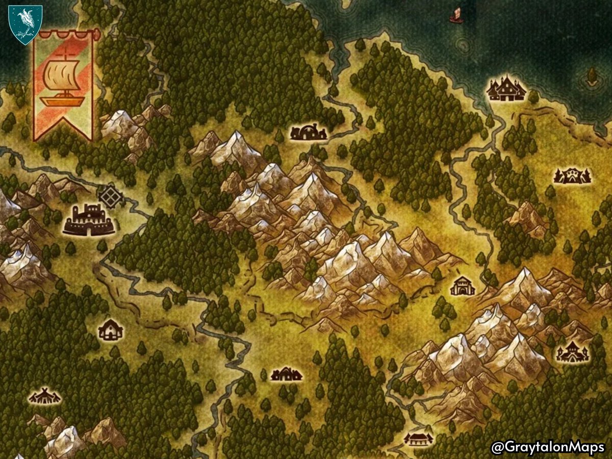 Graytalonmaps's tweet photo. 🕯️ Lumia Impera, the Kingdom of Lights.

The Empire of Lights was once the cradle of order, but savage hordes have taken its southern shores. Will you save the Light of Lumia from fading?

Made with @inkarnaterpg 

#dnd #ttrpgcommunity #TTRPG #commissionsopen #commission #fantasy https://t.co/9yHRhXGhSd