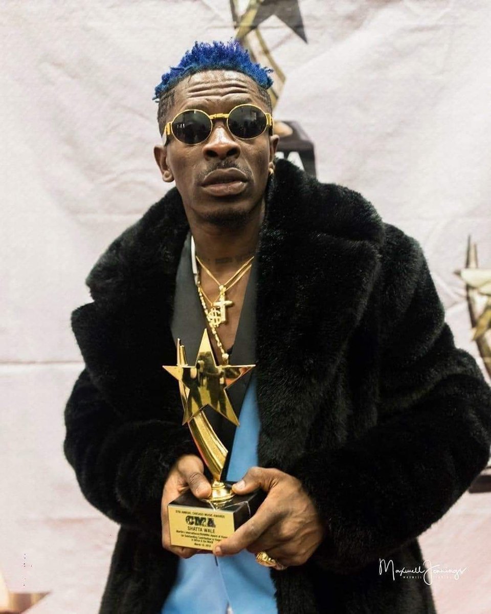 AfricaFactsZone's tweet photo. Shatta Wale becomes the first African Artiste to win 3 awards in one night at the 2025 International Reggae and World Music Awards.

He won the awards for Best Crossover Song, Best African Dancehall Entertainer and Best Music Video.

He is the most awarded African Artiste at the awards show with 9 awards.