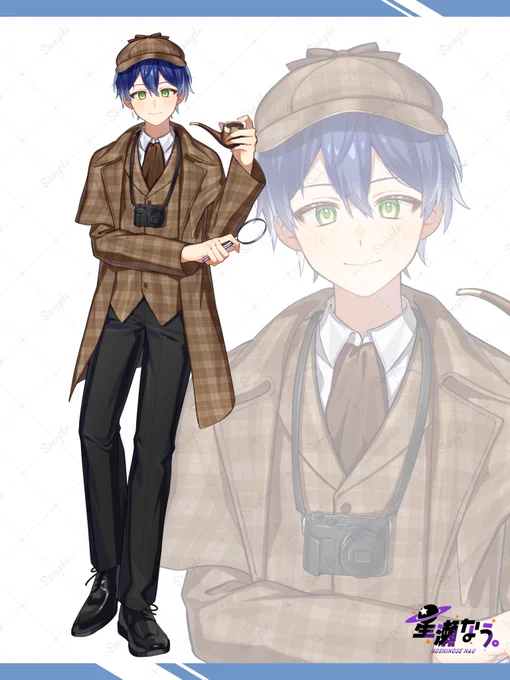 ◆WORK◆ SAMULIVE所属 クロト・ヴァン・キース様 イラスト制作させていただきました!! よろしくお願いします