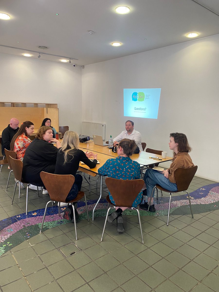 A big thank you to James from @asiamireland for a great workshop with the festival team during the week. Lots to implement ahead of this year's festival.