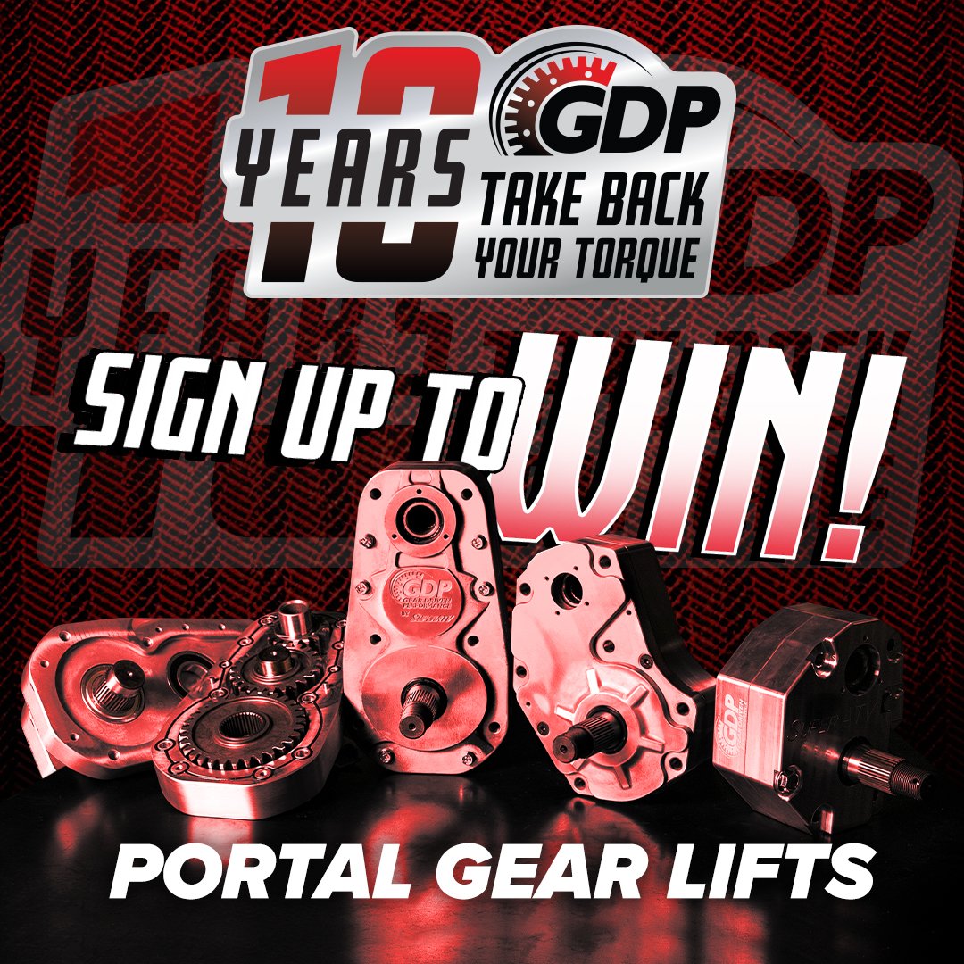superatvtweet's tweet photo. 🚨 We are celebrating 10 Years of #GDPportals the best way we know how—by giving a bunch of them away! One lucky rider will win a FREE set of GDP Portals each month from May to September. 💪⚙ #SuperATV
*Prize subject to official rules
Hit the link below!
https://t.co/sdxIAiorQ4 https://t.co/oFcualQTzf