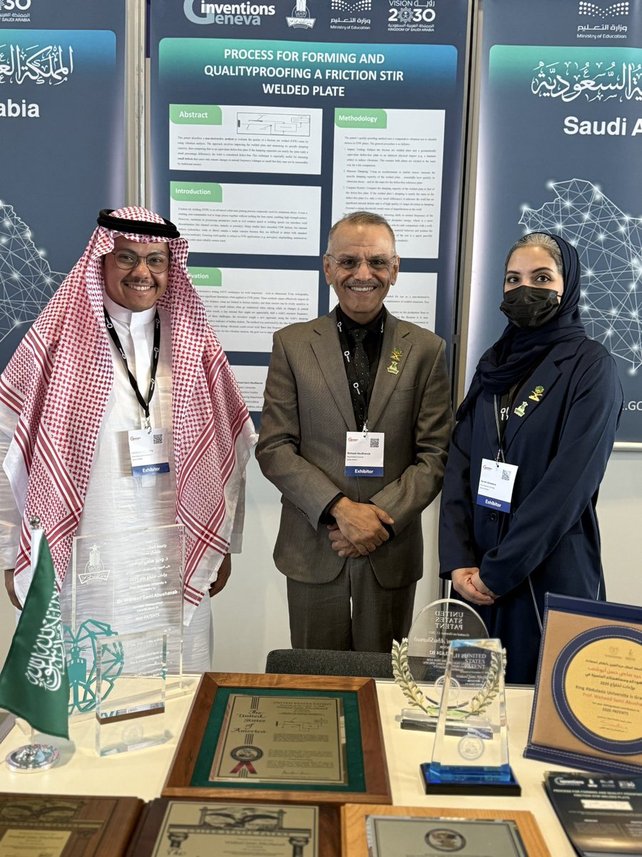 wsabushanab's tweet photo. بكل فخر واعتزاز، نتقدم بخالص الشكر وعظيم الامتنان لسعادة الأستاذ/ حسام خليفة – مدير مركز الموهبة والإبداع، ولسعادة الأستاذة/ سارة المطيري – مدير الأندية الطلابية، وذلك تقديراً لما قدماه من جهود متميزة ومتفانية في تنظيم وترتيب مشاركة الوفد في معرض جنيف الدولي للاختراعات.

لقد عكست تلك الجهود صورة مشرّفة عن مستوى الاحترافية العالية والحرص الدؤوب على التميز في تمثيل المؤسسة في المحافل الدولية، مما كان له بالغ الأثر في إنجاح هذه المشاركة النوعية التي جسّدت روح الابتكار والإبداع، ورفعت من اسم الوطن في واحدة من أبرز منصات العرض والاختراعات على مستوى العالم.

إن ما لمسناه من دقة في التنظيم، واهتمام بالتفاصيل، وتوفير بيئة محفزة للمشاركين، لهو خير دليل على ما تتمتعان به من رؤية قيادية ثاقبة وقدرة على العمل بروح الفريق لتحقيق الأهداف المرجوة بكل كفاءة واقتدار.

ختاماً، لا يسعنا إلا أن نعبر عن بالغ تقديرنا وامتناننا لكما، سائلين الله عز وجل أن يبارك جهودكما، ويوفقكما دوماً لما فيه خير ورفعة هذا الوطن المعطاء

@tareefal @kauedu_sa @st_affairs