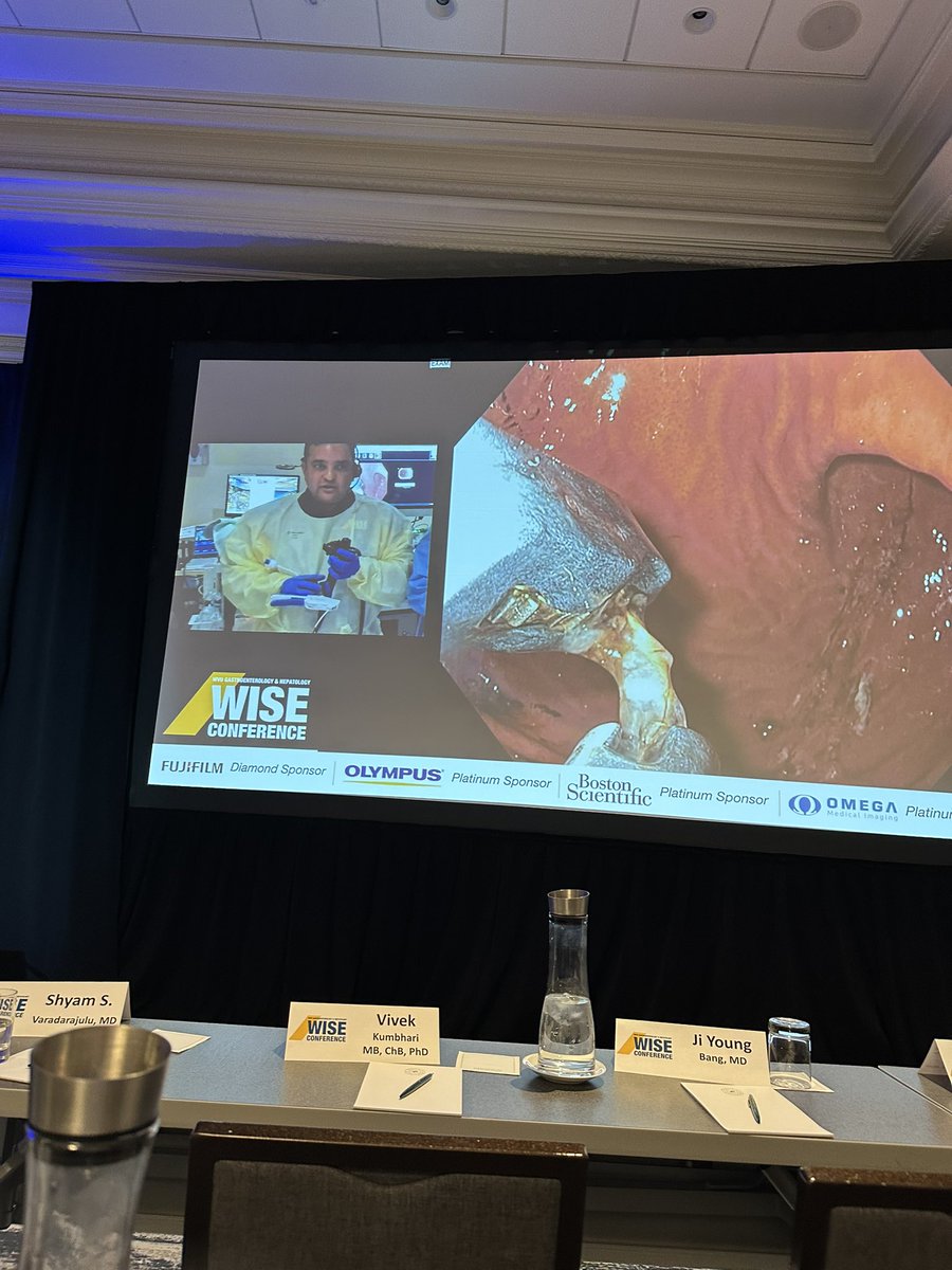 Mohammad Bilal, MD (@bilalmohammadmd) on Twitter photo The course director himself <a href="/shailsingh/">Shailendra Singh</a> on beautiful demonstration of the novel over the scope suturing platform 🔥🔥
#WISE2025 <a href="/ShyamTMD/">Shyam Thakkar, MD</a> The course director himself <a href="/shailsingh/">Shailendra Singh</a> on beautiful demonstration of the novel over the scope suturing platform 🔥🔥
#WISE2025 <a href="/ShyamTMD/">Shyam Thakkar, MD</a>