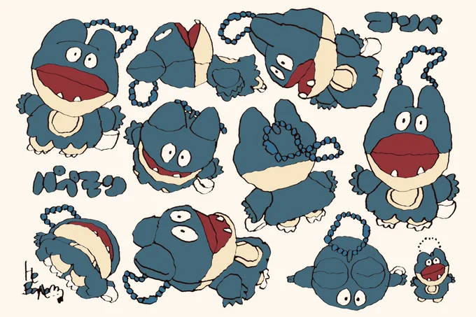 あ! パペモンの ゴンベがあらわれた! めっちゃ かわいい! ▼ 