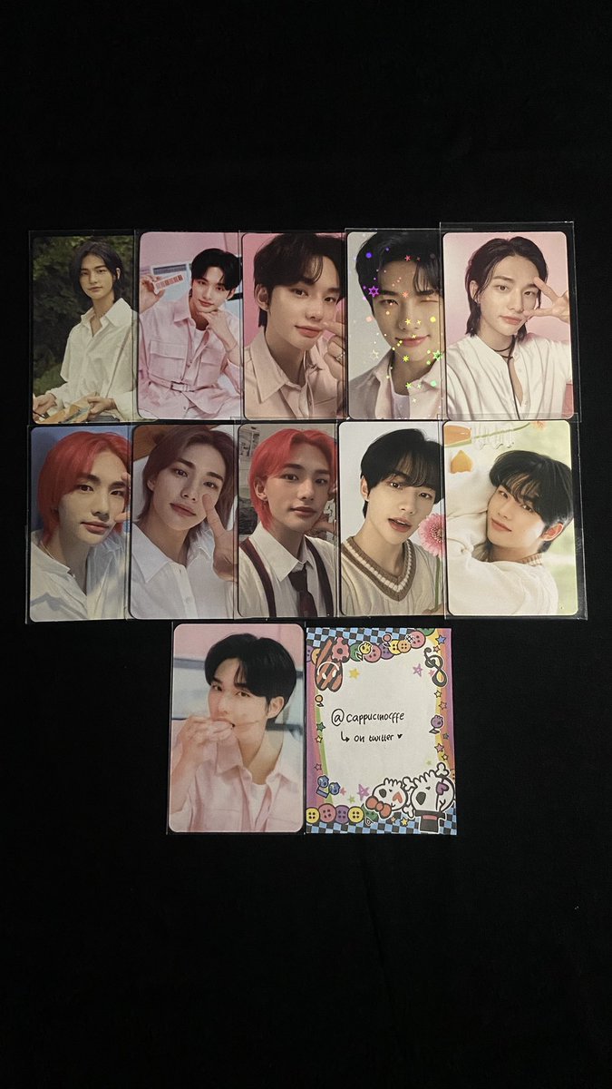 /ss wts aab hyunjin (ada beberapa yang sold) dm aja eah